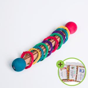 링고 앵무새 원목 장난감 천연원료사용 스트레스 완화 스트레스 해소에 좋은 반려조