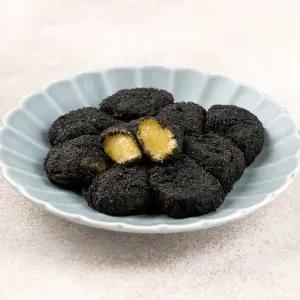 [마을기업싸리재]찰떡 [ 현미 찹쌀 호박 흑임자 인절미 200g ] 굳지않는 아침대용 맛있는 떡