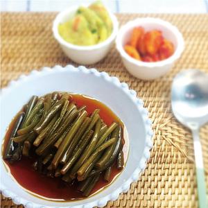 또밥찬 반찬단지 간장마늘쫑 4kg 대용량 장아찌