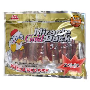 미라클400 대용량 사사미 강아지간식-오리어포