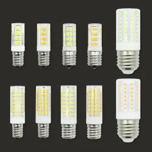 LED E14 E17 E26 미니 전구 콘램프 촛대구 크립톤 7W 8W 주광색 주백색 전구색