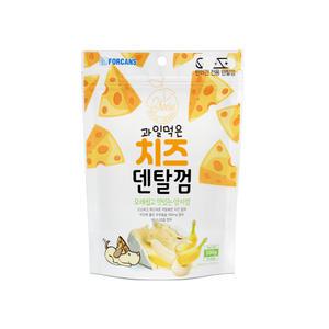 치즈덴탈껌 바나나맛 300g 포켄스 강아지껌
