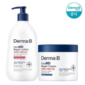 [공식] 더마비 세라엠디 리페어 로션 400ml+크림 430ml
