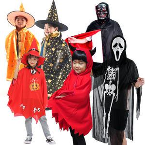 (할로윈벨벳스타망토모자세트)할로윈파티의상 빗자루