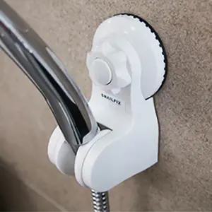 무타공 흡착식 욕실 샤워기 헤드 거치대 각도조절 홀더