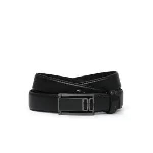 [롯데백화점]닥스 액세서리 [선물포장] 블랙 트윌 엠보 남성 자동벨트 DBBE2F834BK