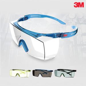 3M 보안경 SF-3700 OTG 시리즈 안경겸착용 다리각도조절 안티스크래치