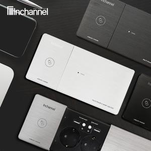 인채널 빌트인 스마트 엣지 무선충전콘센트 MIA-01X 가구 매입 매립형 침실 주방