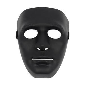 행위예술가면 (블랙) 가면무도회 할로윈 파티 소품