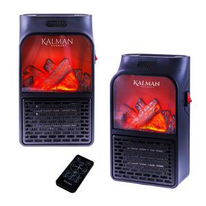 칼만 이글이글 미니 히터 온풍기 DK-6000 전기히터/리모컨
