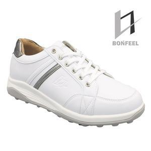 [기타]본필 BG921 화이트 남성골프화 스크린골프화 스파이크리스 연습용