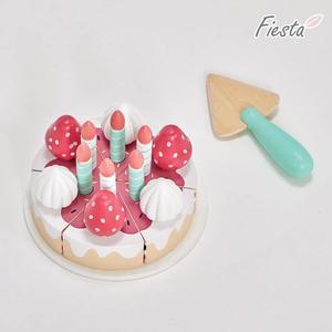 [피에스타] 원목 소꿉놀이 케이크 세트