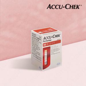로슈정품 아큐첵 퍼포마 혈당측정지 시험지 1box 50매(27년01월)d