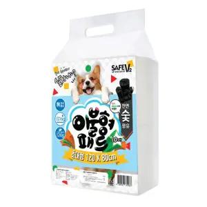 세이프한 이불형 초대형 숯 배변패드 10매 (120x80cm)