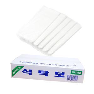 일회용 상종이 비닐 식탁보 국내산 횟집비닐 (프리미엄) [평판] 50매