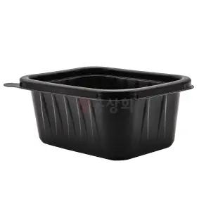 사각 미니죽용기 JH 1310 대 400ml 600세트 검정