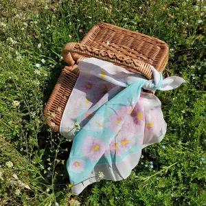 [대구백화점] [소브라노]나들이 피크닉 무궁화꽃 나라사랑손수건(DO-07CP)