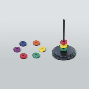 [더원사이언스] 고리자석 세트 (6색 1조) KSIC-3607/3607/고리자석세트/과학교구