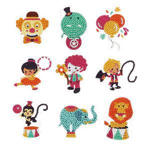 보석십자수 스티커 LD-0022 서커스 9SET
