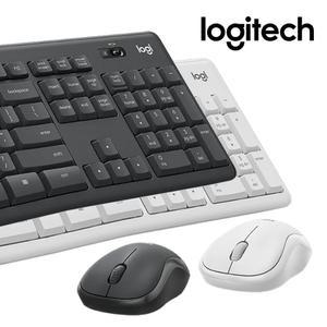 로지텍 코리아 정품 사일런트 멀티 미디어키 무소음 무선 키보드 마우스 세트 합본 콤보 MK295