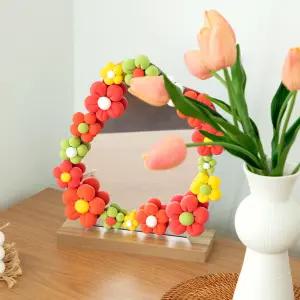 컬러 클레이 거울 꾸미기 DIY 세트 찰흙놀이 체험 단체 수업 솜씨키트