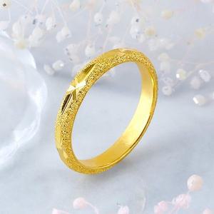 [골드퀸즈] 순금 다이아 반짝이 반지 7.5g (순금감정서동봉)