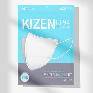 키젠 KF94 새부리형마스크 100매 여름용 대형 귀편한