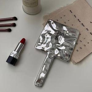 예쁜 휴대용 손거울 사각 미니 메이크업 화장거울