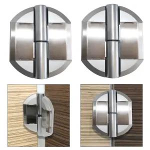 2-3 공구생활 큐비클 힌지 H-107 화장실 경첩 칸막이 부품 부속