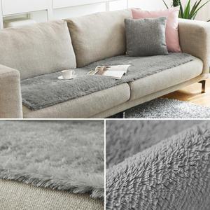 웰러그 고밀도 로맨스 에코퍼 쇼파패드 다용도매트 웜그레이, 4인용, 60x240, 1개