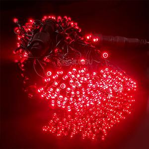 크리스마스 트리조명 LED 300구 (적색 60구 x 5묶음) 은하수 무뚜기 트리장식