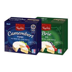 매일 상하치즈 100g 까망베르치즈1개+브리치즈1개/냉장배송