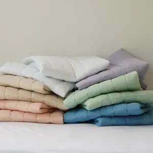 부드러운 드마카롱 60수 순면 사계절 침대패드 (SS/Q/K)