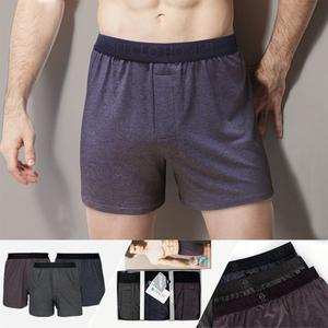 [기타][스페클로] 스모키 남자 남성 속옷 사각 팬티 트렁크 3매입_SMKTF-725