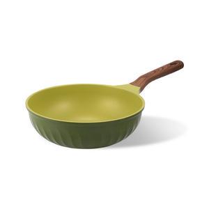 포시즌 올리브그린 30cm IH(인덕션용) 웍, 1개