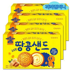 국희 고소한 땅콩샌드 (6입)279g x 4케이스
