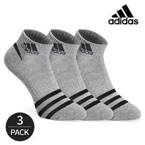 [NS홈쇼핑]아디다스 여성 힐라인 발목양말 3P_GY[32000914]