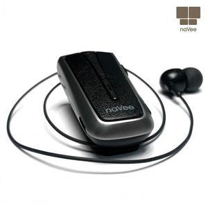 나비 클립온 줄감개 스테레오 무선 블루투스 이어폰 이어셋 NV88-CSR88