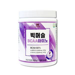 빅머슬 BCAA아미노 포도 400g 헬스 부스터 에너지 보충제