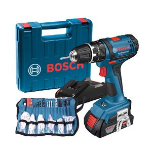 보쉬 충전 해머 전동드릴 GSB 18-2-LI + 1B +두루마리