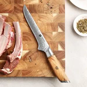 73겹 다마스커스칼 분말강 신주오 보닝 나이프 전문가용 발골 정육점 식칼 부엌칼 스테이크 주방칼 과일칼