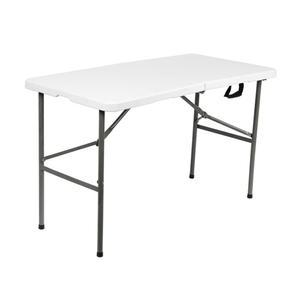 우림 브로몰딩 사각 접이식 테이블 1200 화이트 캠핑 플리마켓 야외 노점상 매대 가판대 돌잔치 휴대용