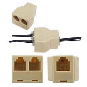 전화선 팩스 카드단말기 RJ11 RJ12 연결 연장 젠더 커플러 코드 케이블 잭 전화기선