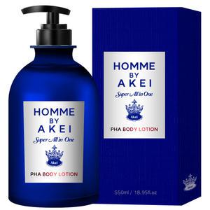 아케이 옴므 슈퍼올인원 PHA 퍼퓸 바디로션 센스페로몬향, 1개, 550ml