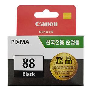캐논 PG-88 정품잉크 PIXMA E500/E510/E600/E610 검정
