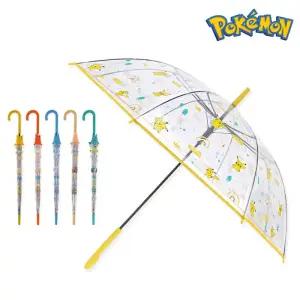 포켓몬스터 무지개 투명60 우산 아동우산 장우산 8세이상