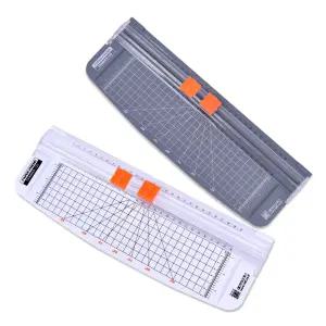 [현대오피스] 트리머재단기 TRIMMER-120 + 여분칼날 최대 12매 종이절단기 트리머-120 화이트/다크그레이 택1