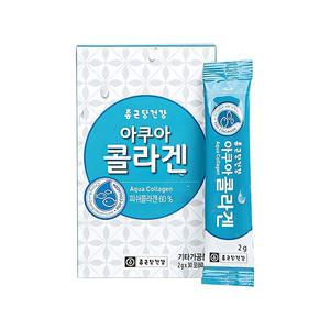 종근당건강 아쿠아콜라겐 저분자 피쉬 콜라겐 30포 2개