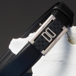 [닥스](센텀시티점)DBBE3F764BK [롱벨트]DD로고 버클장식 소가죽 블랙 자동벨트