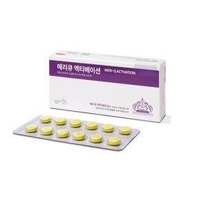 메리큐 액티베이션 60정 치매예방 두뇌강화 보조제